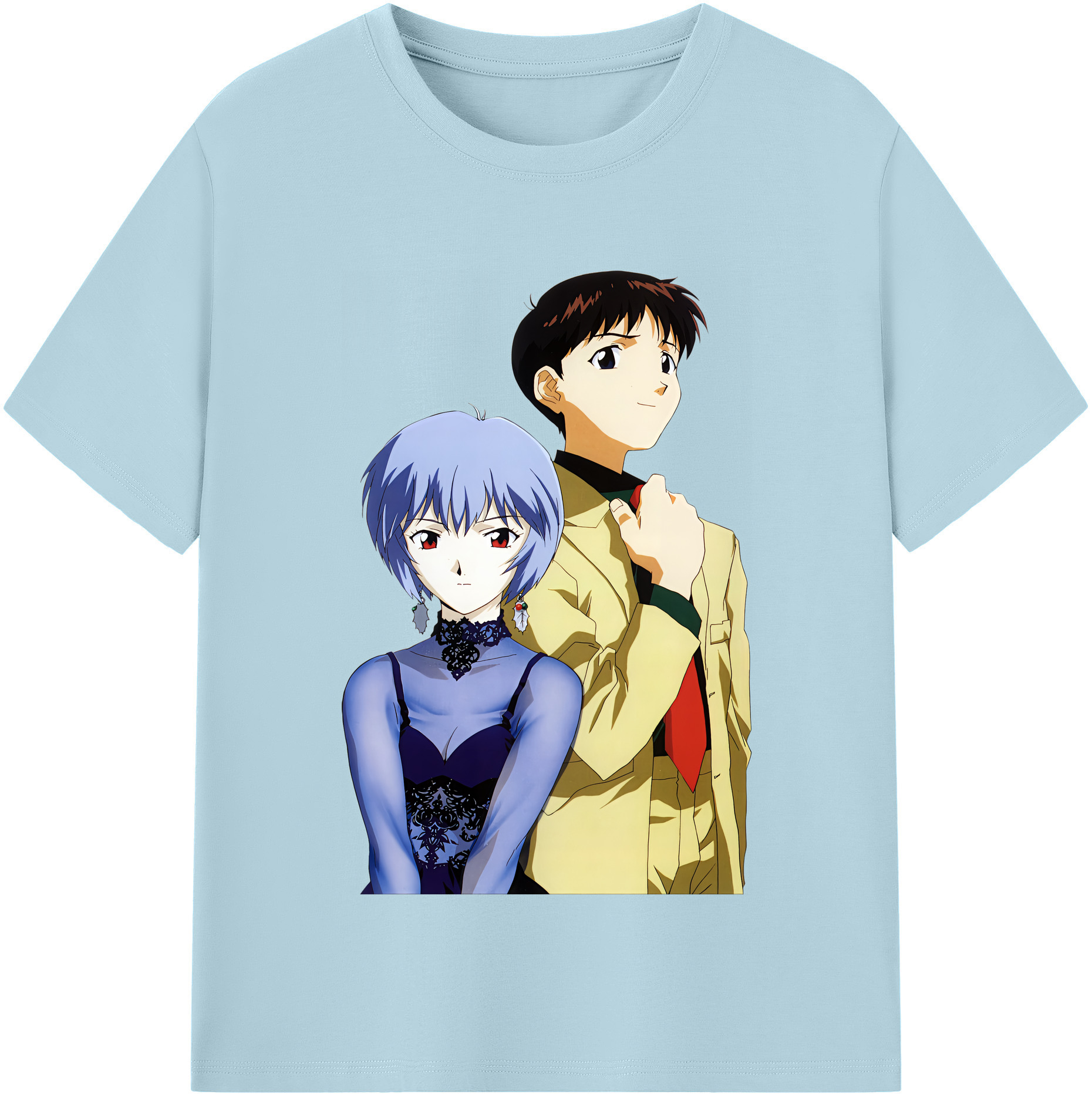 （画像用） EVA 新世紀エヴァンゲリオン 綿100％半袖Tシャツ（フロントプリント）